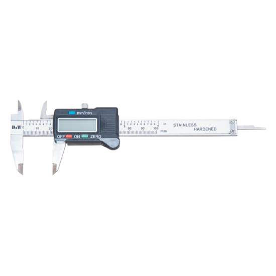 DWMeasuring 3 Butonlu Büyük LCD Ekran ABS Kasa Dijital Kumpas 0-300mm