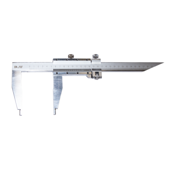 Uzun Tek Çene İnce Ayarlı Mekanik Kupmas 300mm / 90mm