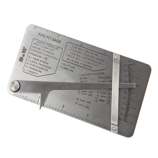 DWMeasuring Boru Çukur Kaynak Kumpası