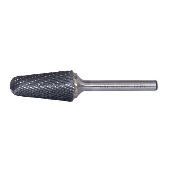 DWCarbide L Tipi Konik Yuvarlak Karbür Kalıpçı Frezeleri  3.0 x 3mm Komple Karbür