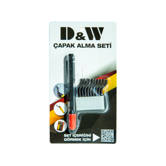 DW 10Ad. Bıçaklı PlastikTutuculu Çapak Alma DWZ3801050
