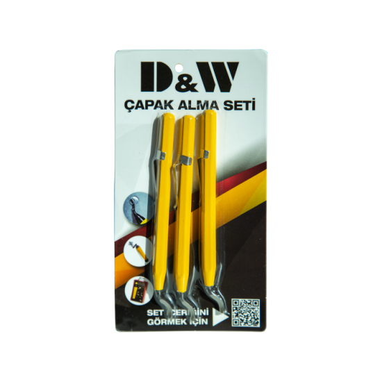 DW 3 Parça Sabit Bıçaklı Çapak Alma DWZ3801052