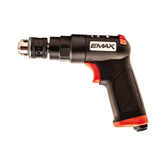 Emax 10 mm. 1800 RPM Kompozit Kabzalı Havalı Matkap