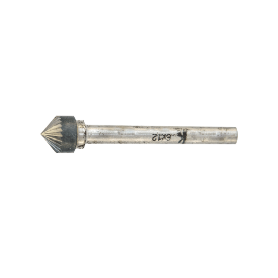 12 mm. V Tipi 60° Eğimli Karbür Kalıpçı Freze
