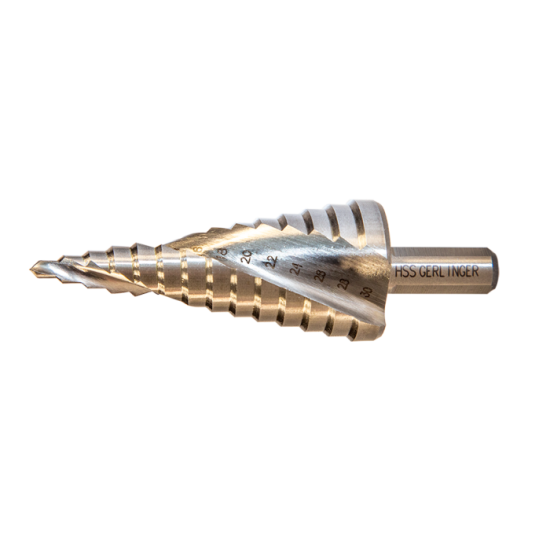 Spiral Kanallı HSS Kademeli Matkap Uçları 4 … 12mm