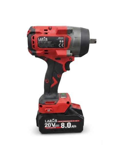 LABOR PERFORMANCE PLUS ŞARJLI SOMUN SÖKME 1500 NM 20V 8 AH 2 AKÜ LBR1500