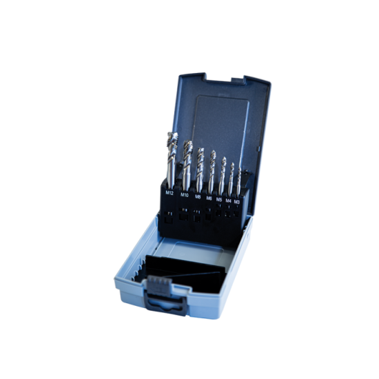 Maier 7 Parça M3-12 DIN371 Helis Kılavuz Takımı