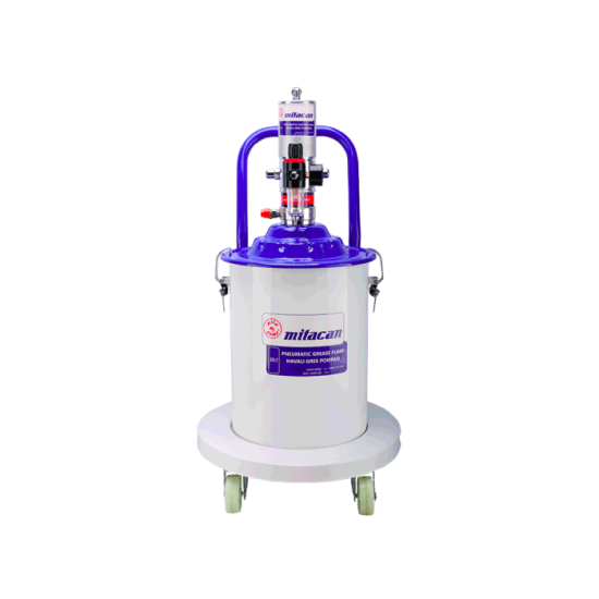 Mitapomp 50:1 20 kg. Depolu Havalı Gres Pompası MTGP5020