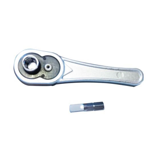 1/4inç 45Diş Mini Bits Cırcır Kol+Adaptör