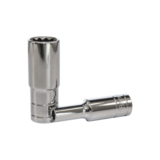 NTTools 1/2’’ 12 Köşe CrV Uzun Lokma 19mm