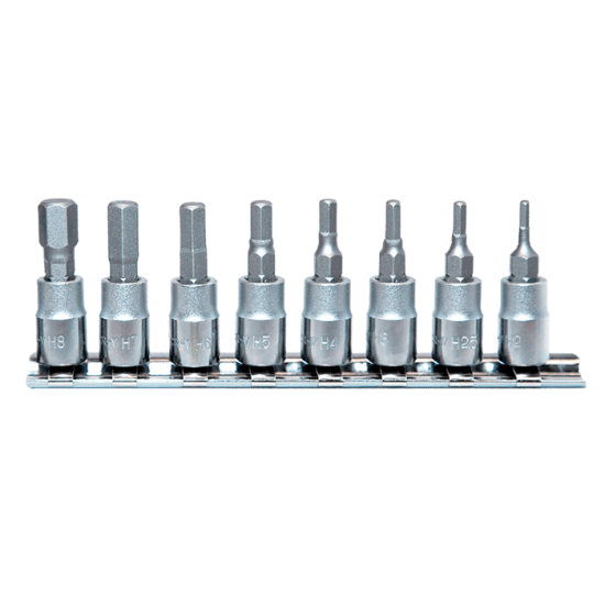 NTTools 8 Parça 1/4’’ CR-V Allen Lokma Seti