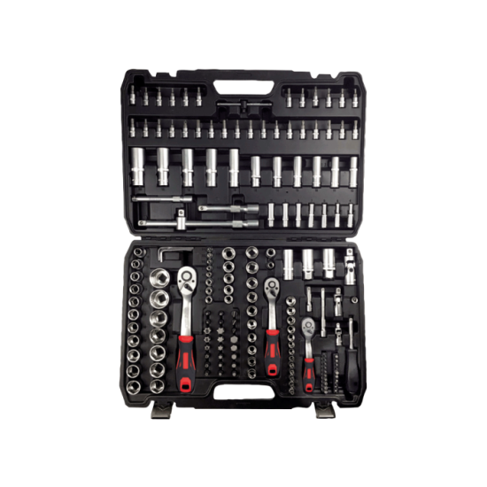 NTTools 173 Parça 1/2’’ 3/8’’ 1/4’’ Cr-V Lokma Seti NCSET173