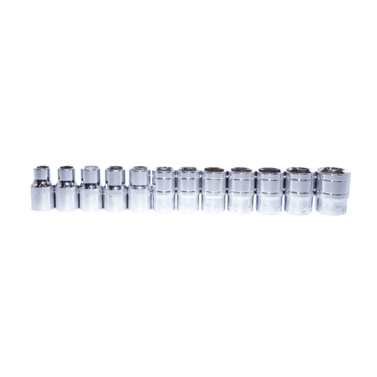 NTTools 12 Parça 1/2’’ Altı Köşe CR-V Lokma Seti