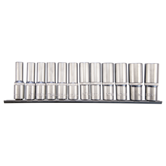 NTTools 12 Parça 1/2’’ Altı Köşe CR-V Uzun Lokma Seti