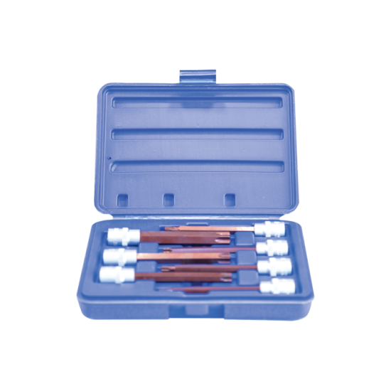 NTTools 7Prç S2 Torx 3/8’’Eks.UzunCR-V LokmaSeti
