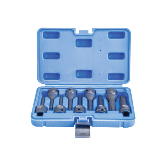 NTTools 9 Parça 1/2’’ Cr-Mo Torx Uzun Lokma Seti