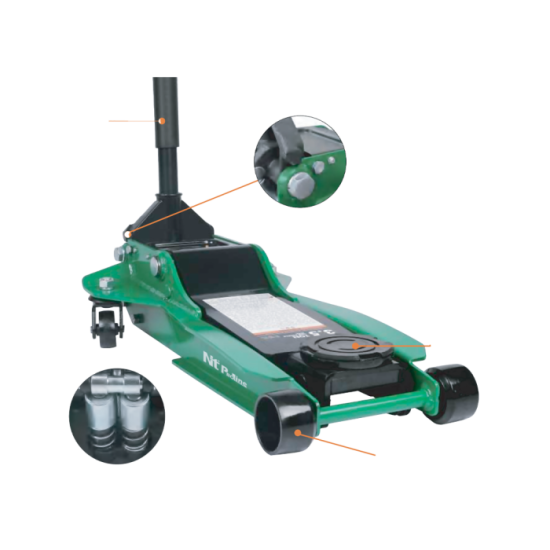 3.5 / 4 Ton Pro Arabalı Zemin Kriko