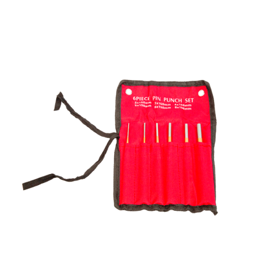NTTools 6 Parça Düz Pim Uzun Zımba Takımı NT6150