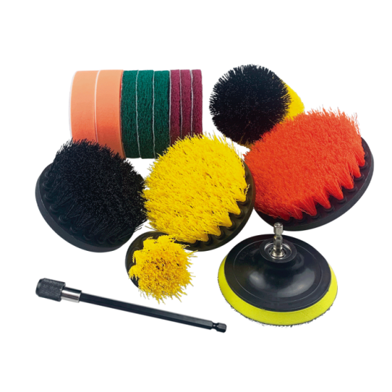 15 Parça Plastik Matkap Fırça Seti