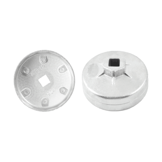 1/2inç Alüminyum Filtre Sökme Takma Kapakları 65mm x 14