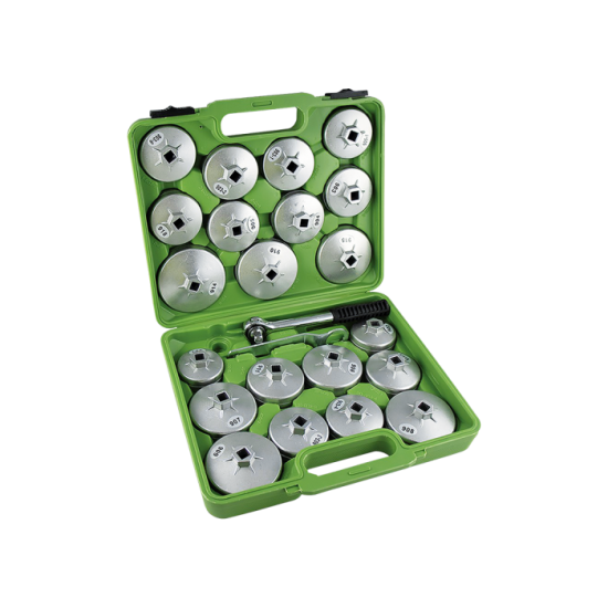 23 Parça 1/2inç Alüminyum Filtre S/T Kapak Seti