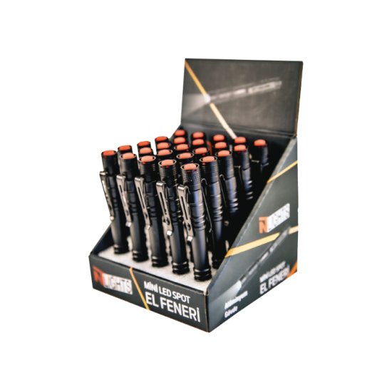 100 Lümen Mini El Feneri (25’li Kutu)