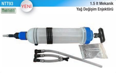 1.5 lt Mekanik Yağ Değişim Enjektörü