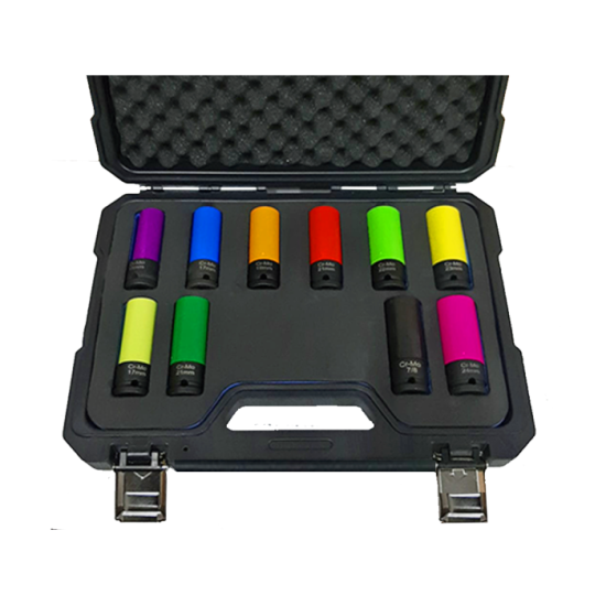 NTTools NT 10 Parça 1/2’’ CR-MO Bijon Lokma Seti