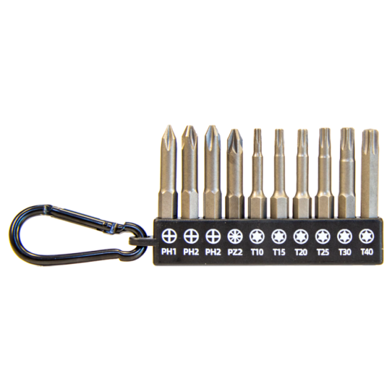 10 Parça 50mm S2 Manyetik Bits Seti - B Grubu