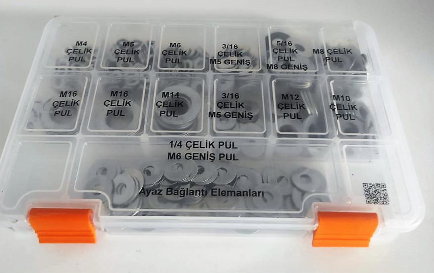 AY-CİV Çelik Pul Seti 560 Parça
