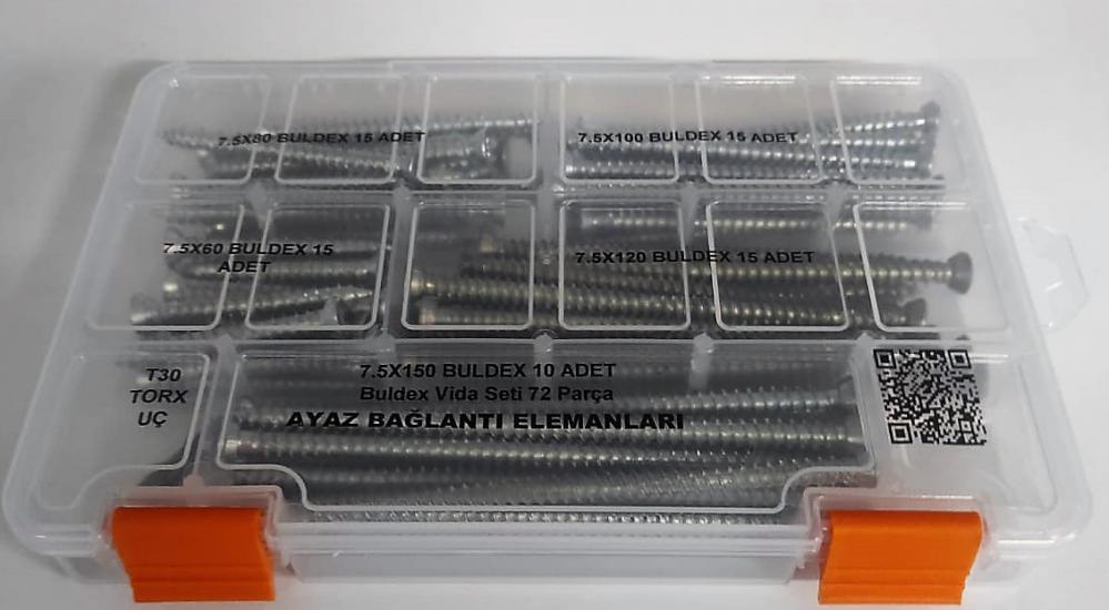 AY-CİV Buldex Vida Seti 72 Parça