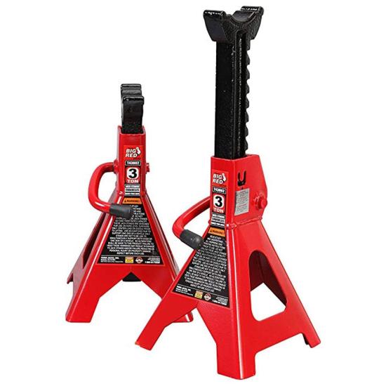 Bigred 3 Ton 4 Ayaklı Kriko Standı Araba Araç Sehpası 2 Adet