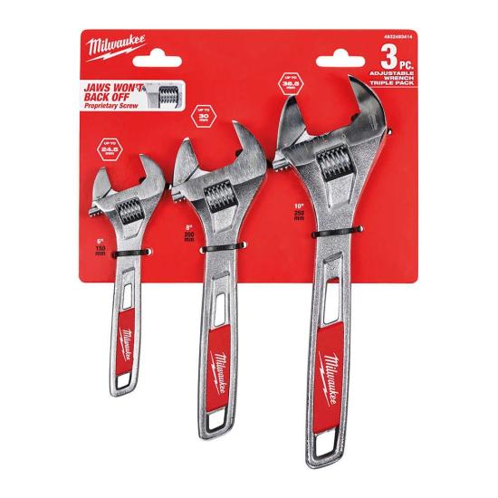 MİLWAUKEE Kurbağacık Seti 3 Parça 150/200/250 MM T4932493414