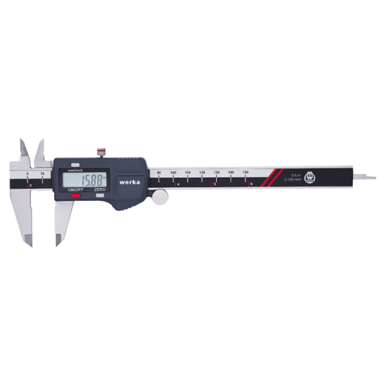Werka 3 Tuşlu Sürgülü Dijital Kumpas 300mm/12’’