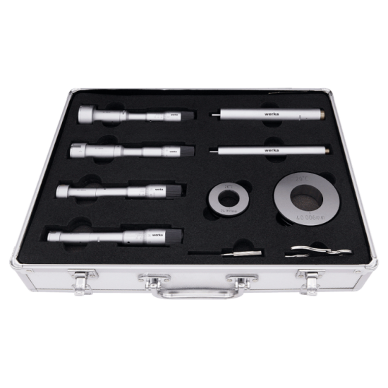 Üç Ayaklı Mikrometre Seti 12...20mm (2 Parçalı)