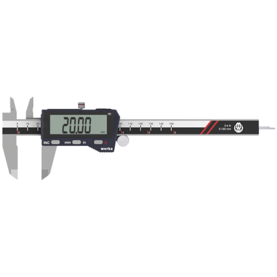 IP67 Bluetooth Dijital Kumpaslar 200x0.001mm