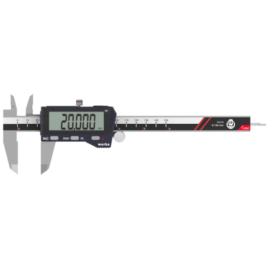 IP67 Bluetooth Dijital Kumpaslar 150x0.001mm