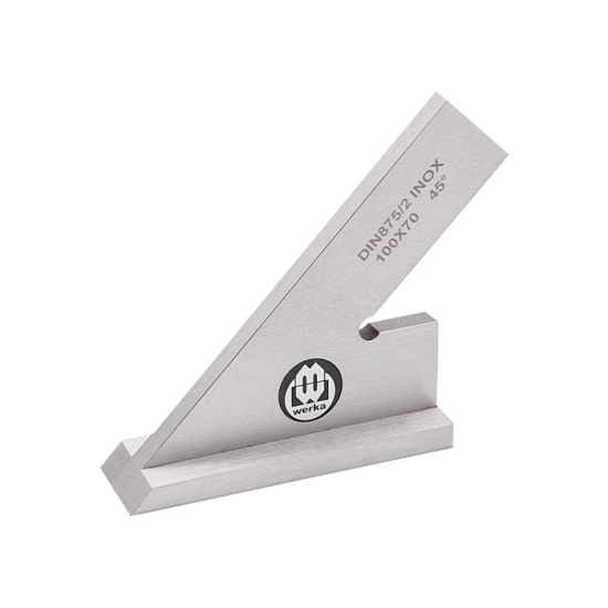 Werka 45° Şapkalı Gönye 200x130mm