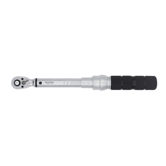 Werka Cırcırlı Tork Anahtarı 1/4’’ 5-25Nm