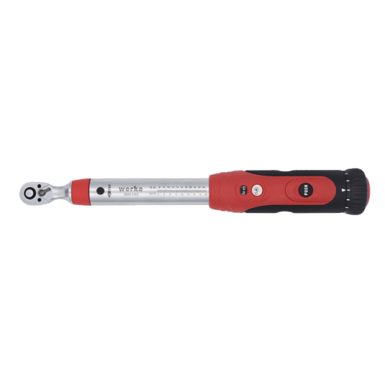 Werka Kolay Okumalı Tork Anahtarı 1/4’’ 5-25Nm