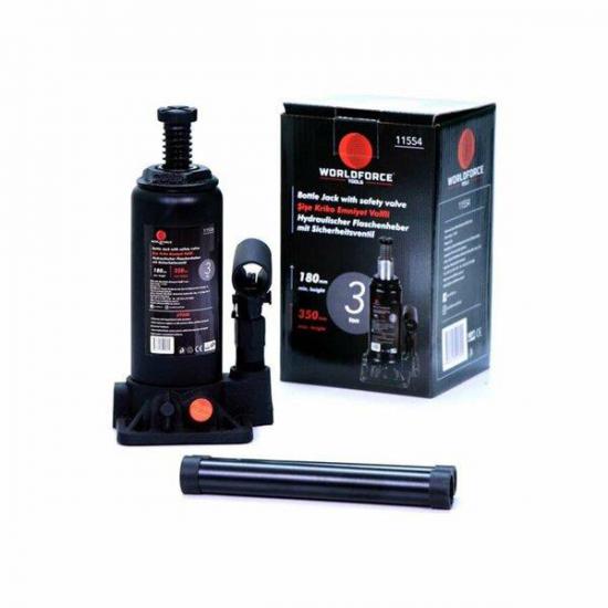 Woldforce Hidrolik Şİşe Kriko 3 Ton