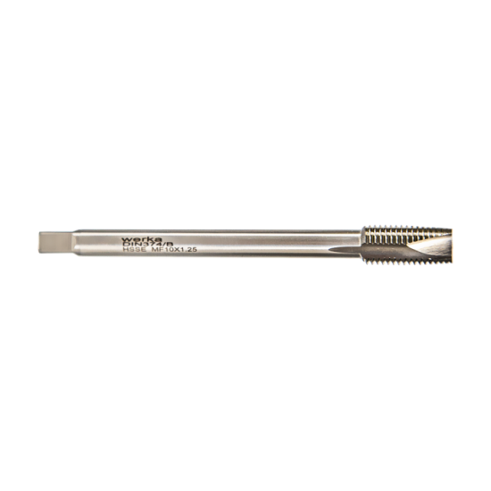 Werka DIN374/B HSS-E Düz Makine Kılavuzu MF10 x 1