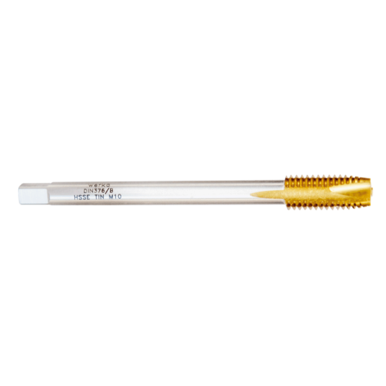 Werka DIN376/B HSSE-TiN Düz Makine Kılavuzu M14 x 2