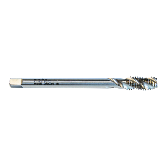 Werka DIN2183/C HSS-E Helis Makine Kılavuzu UNC1/4’’x20