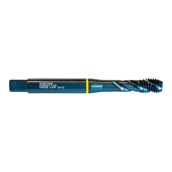 Werka DIN371/B-376/B HSSE %5 Co VAP35° Helis Makine Kılavuzu M6x1