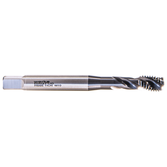 Werka DIN371/C-376/C HSSE-TiCN %5 Co Yüksek Performans 35° Helis Makine Kılavuzu M18x2.5