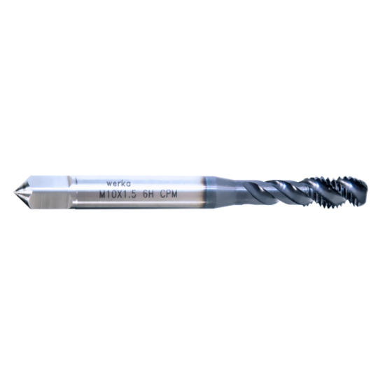 Werka DIN371/C HSSE-TiCN Kuru Kesim 35° Helis Makine Kılavuzu M6 x 1 WK286.CT0371.06100