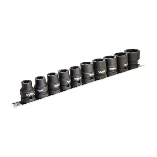 Yama 1/2’’ 10 Parça Bozuk Somun Lokma Seti
