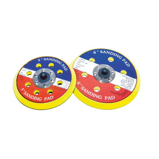 YamaPads Cırtlı Delikli Ekonomik Zımpara Tabanları 125 x 10mm 8