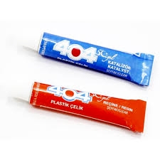 404 Plastik Çelik Yapıştırıcısı 16 Gr İkiz Tüp Yapıştırıcı